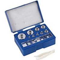 Los mejores  - Kit de pesas de precisión - 17Pcs 10mg-100g Gram Set Calibration Weight Set for balanza digital- balanza de joyería